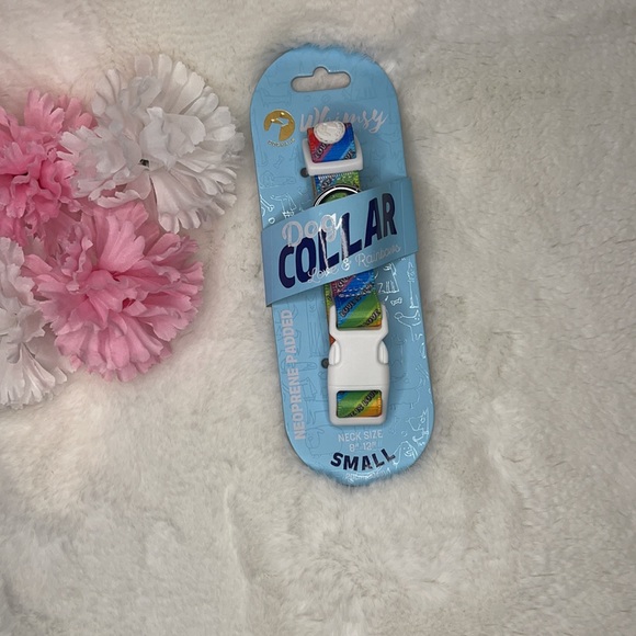 DOGHAUS Whimsy Collection Collar πLove & Rainbows π - Picture 2 of 4